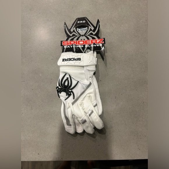 Spiderz Batting Gloves Pro XSmall - Picture 1 of 4